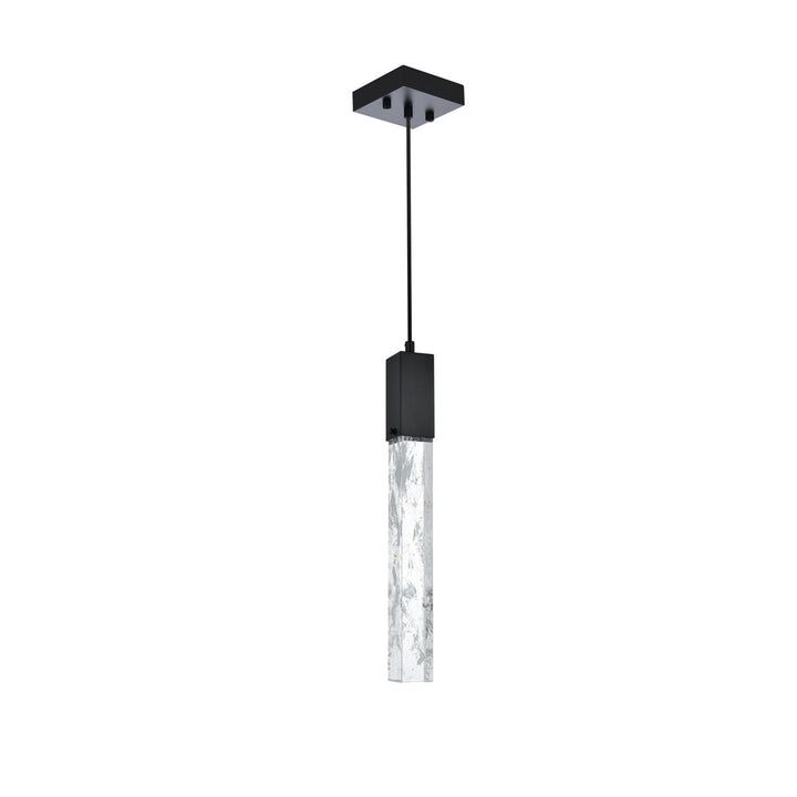 5 Inch Pendant In Black - View 3 - Joshua Marshal