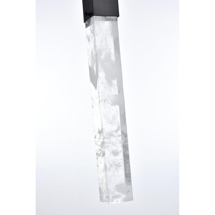 5 Inch Pendant In Black - View 5 - Joshua Marshal