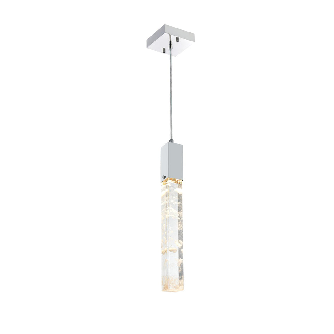 5 Inch Pendant In Chrome - View 3 - Joshua Marshal