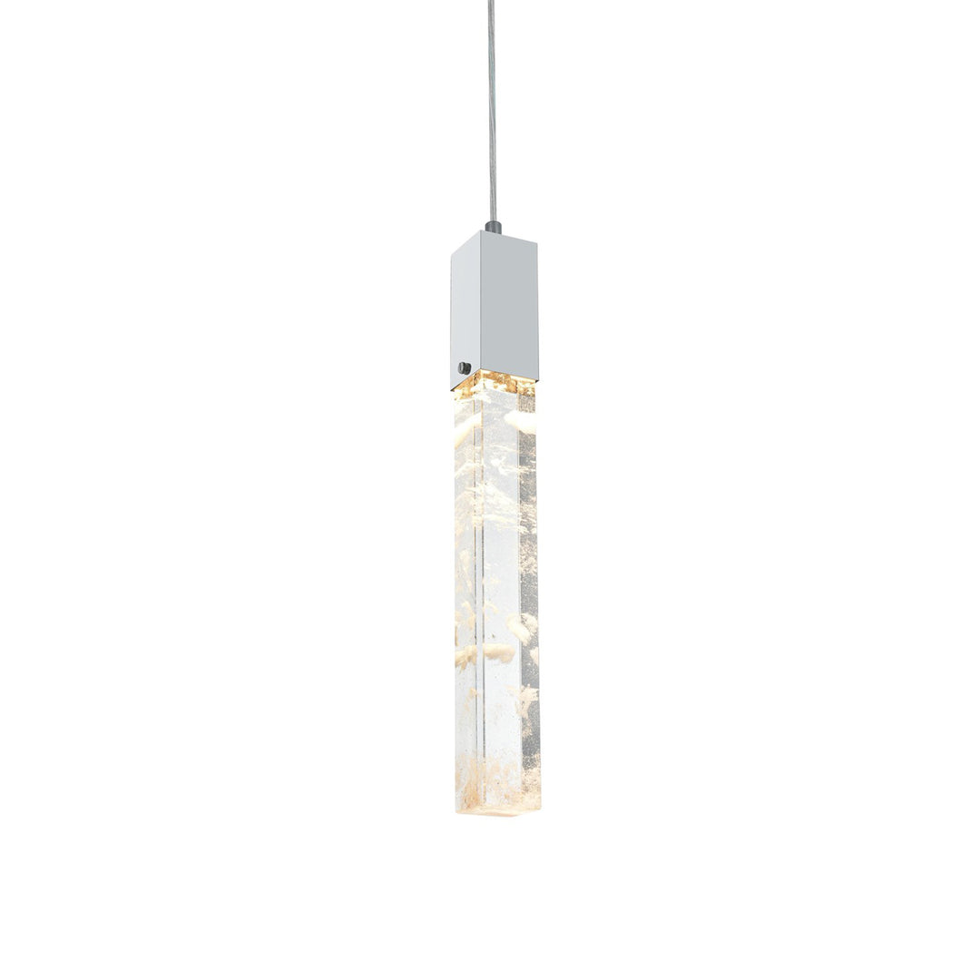 5 Inch Pendant In Chrome - View 4 - Joshua Marshal