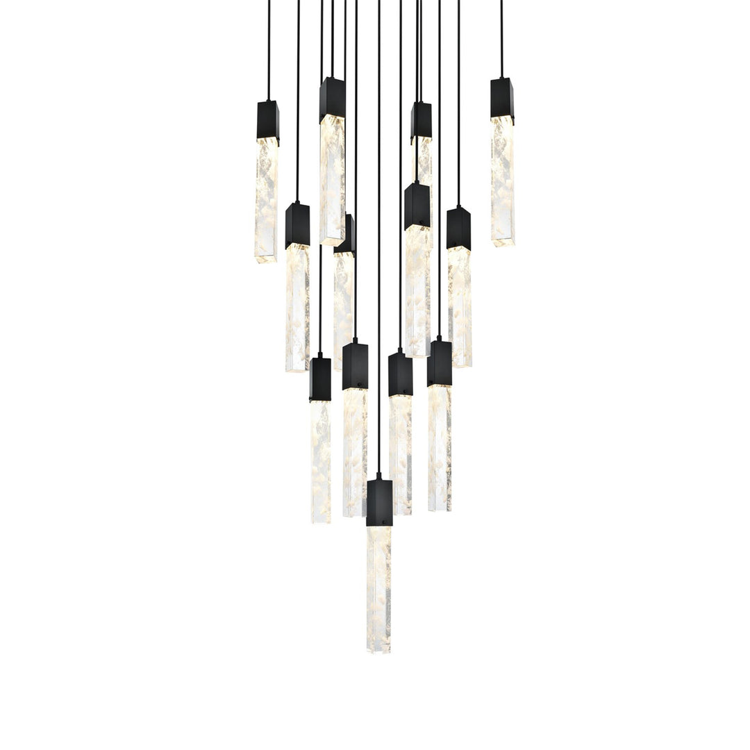 26 Inch Pendant In Black - View 4 - Joshua Marshal