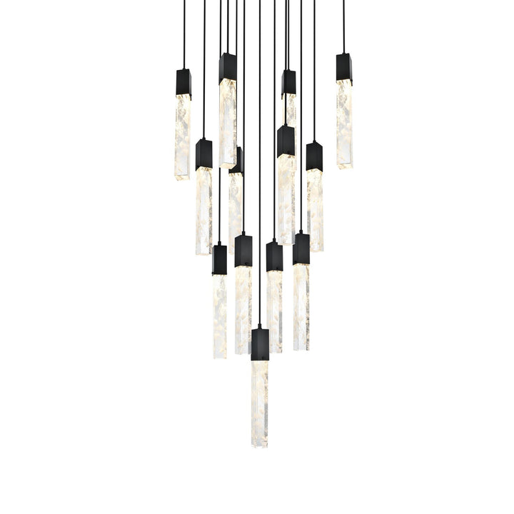 26 Inch Pendant In Black - View 4 - Joshua Marshal