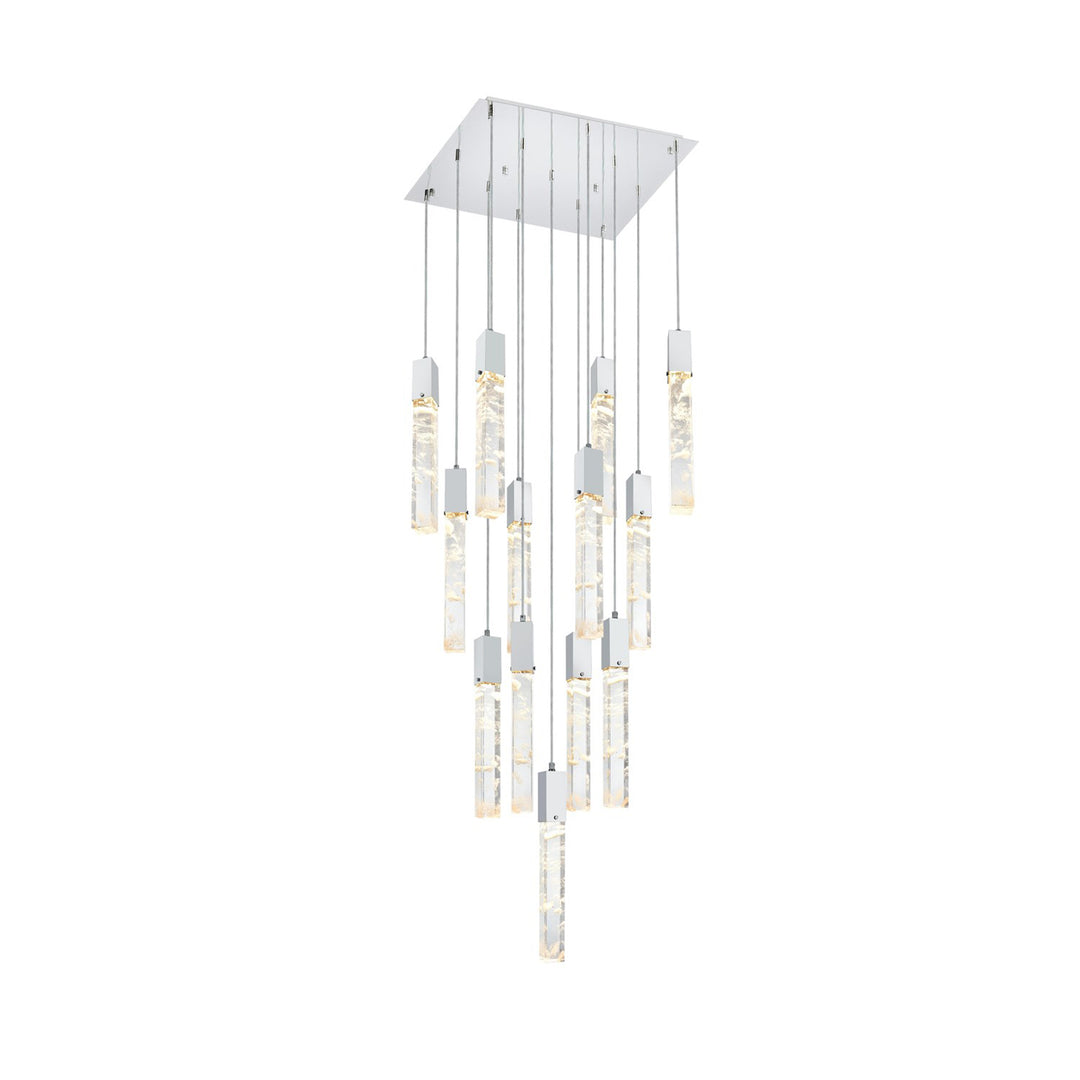 26 Inch Pendant In Chrome - View 3 - Joshua Marshal