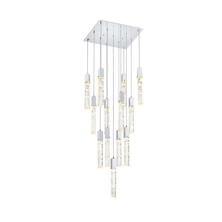 26 Inch Pendant In Chrome - View 3 - Joshua Marshal