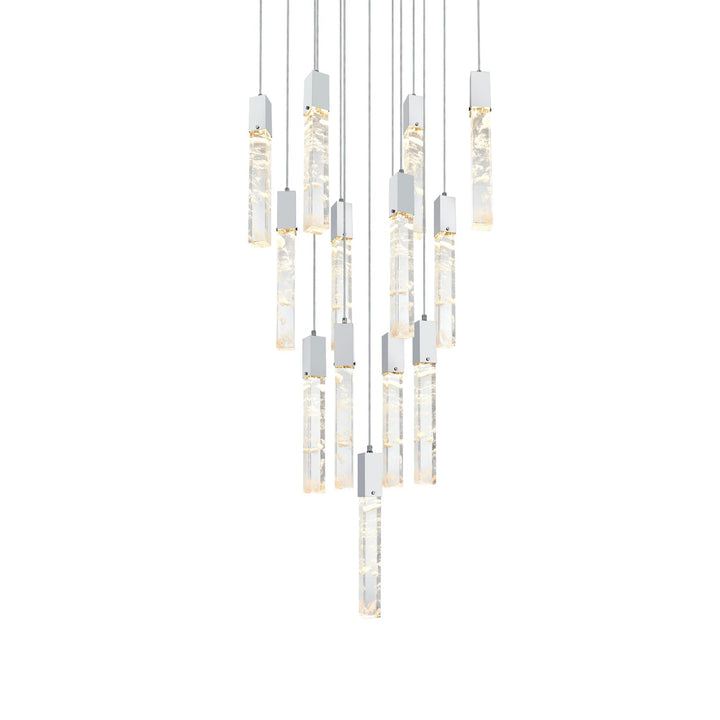 26 Inch Pendant In Chrome - View 4 - Joshua Marshal