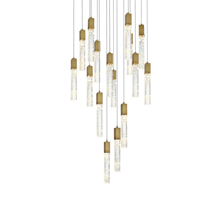 30 Inch Pendant In Chrome - View 4 - Joshua Marshal