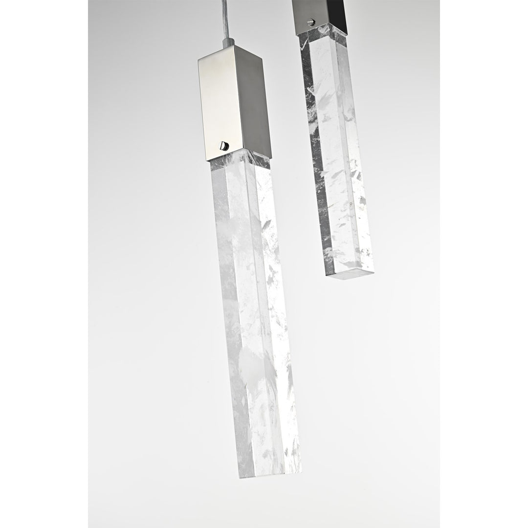 36 Inch Chandelier In Chrome - View 5 - Joshua Marshal