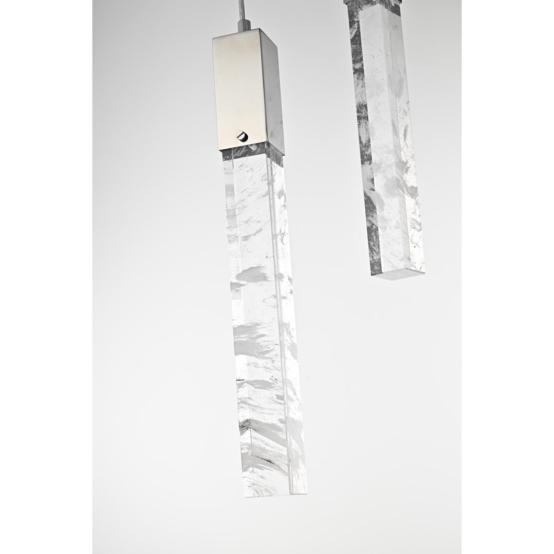 42 Inch Chandelier In Chrome - View 5 - Joshua Marshal