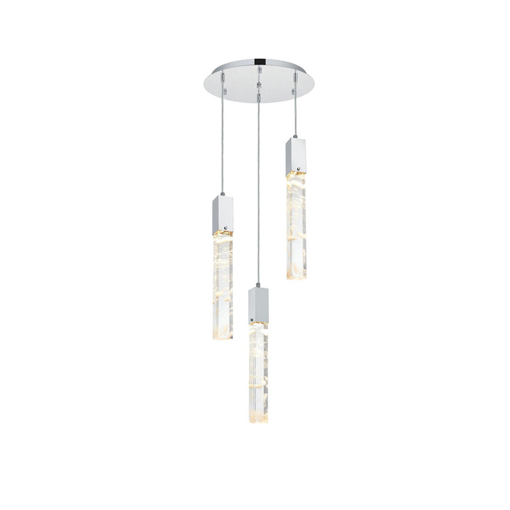 16 Inch Chandelier In Black