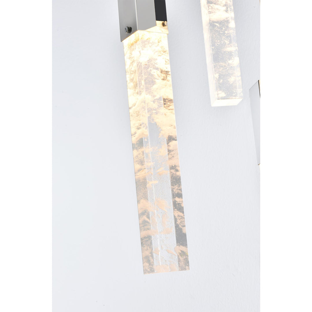 20 Inch Chandelier In Black - View 5 - Joshua Marshal