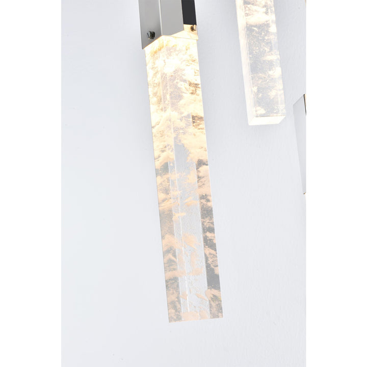 20 Inch Chandelier In Black - View 5 - Joshua Marshal