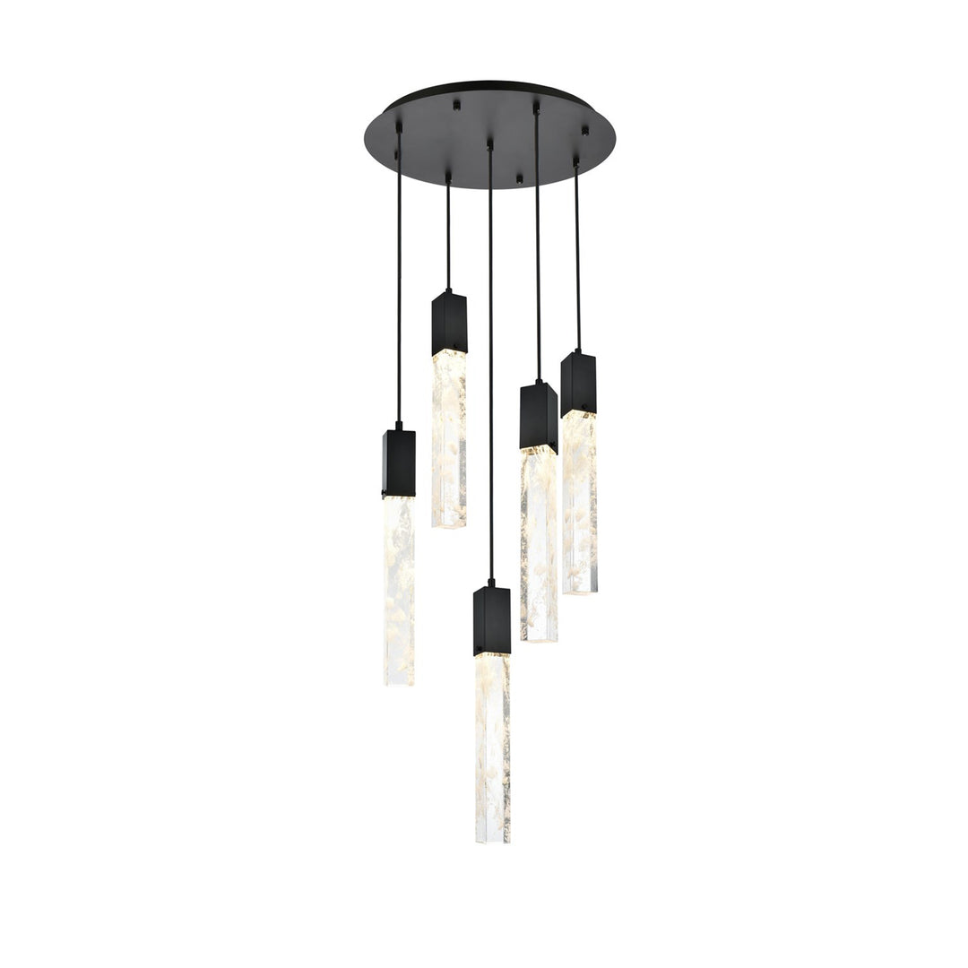 20 Inch Chandelier In Chrome - View 3 - Joshua Marshal