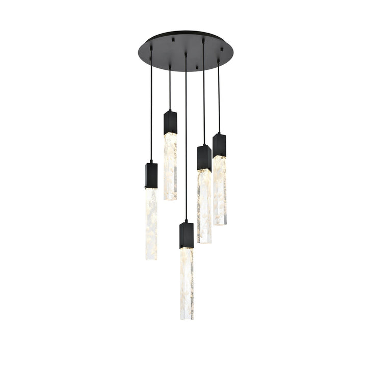 20 Inch Chandelier In Chrome - View 3 - Joshua Marshal