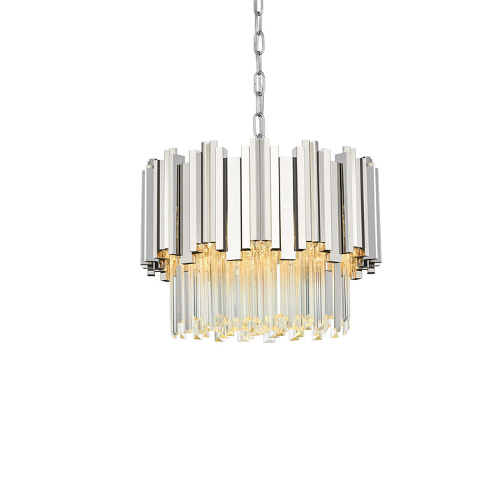 16 Inch Chandelier In Chrome - View 4 - Joshua Marshal