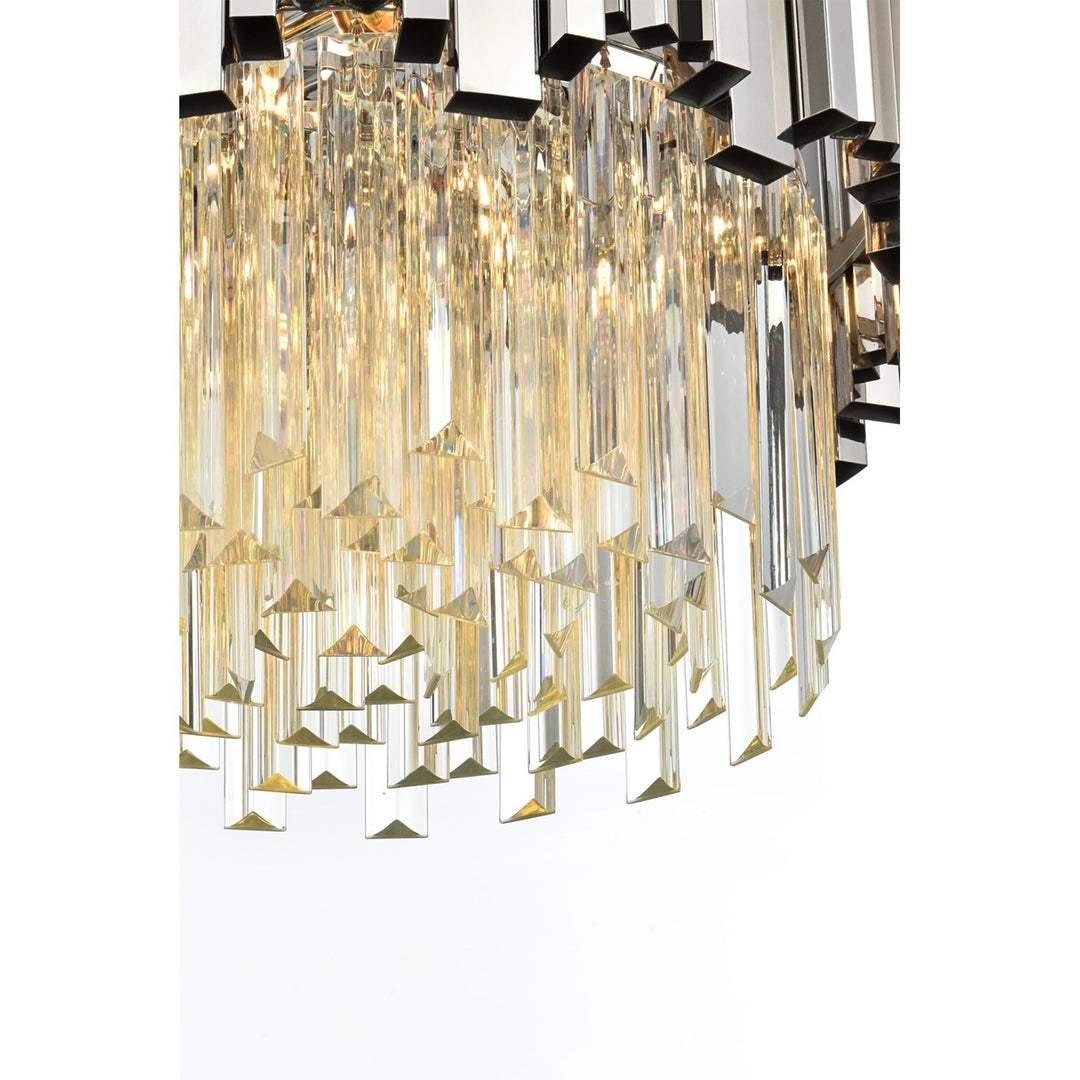 16 Inch Chandelier In Chrome - View 5 - Joshua Marshal
