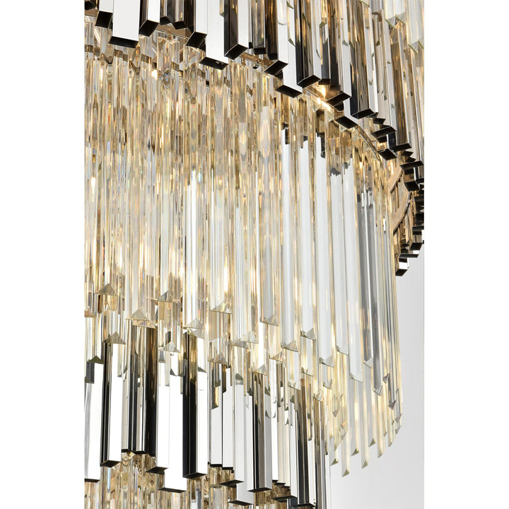 40 Inch Chandelier In Chrome - View 5 - Joshua Marshal