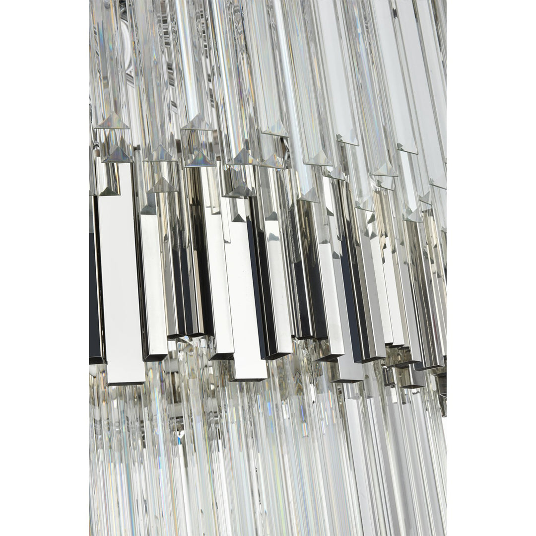 40 Inch Chandelier In Chrome - View 6 - Joshua Marshal