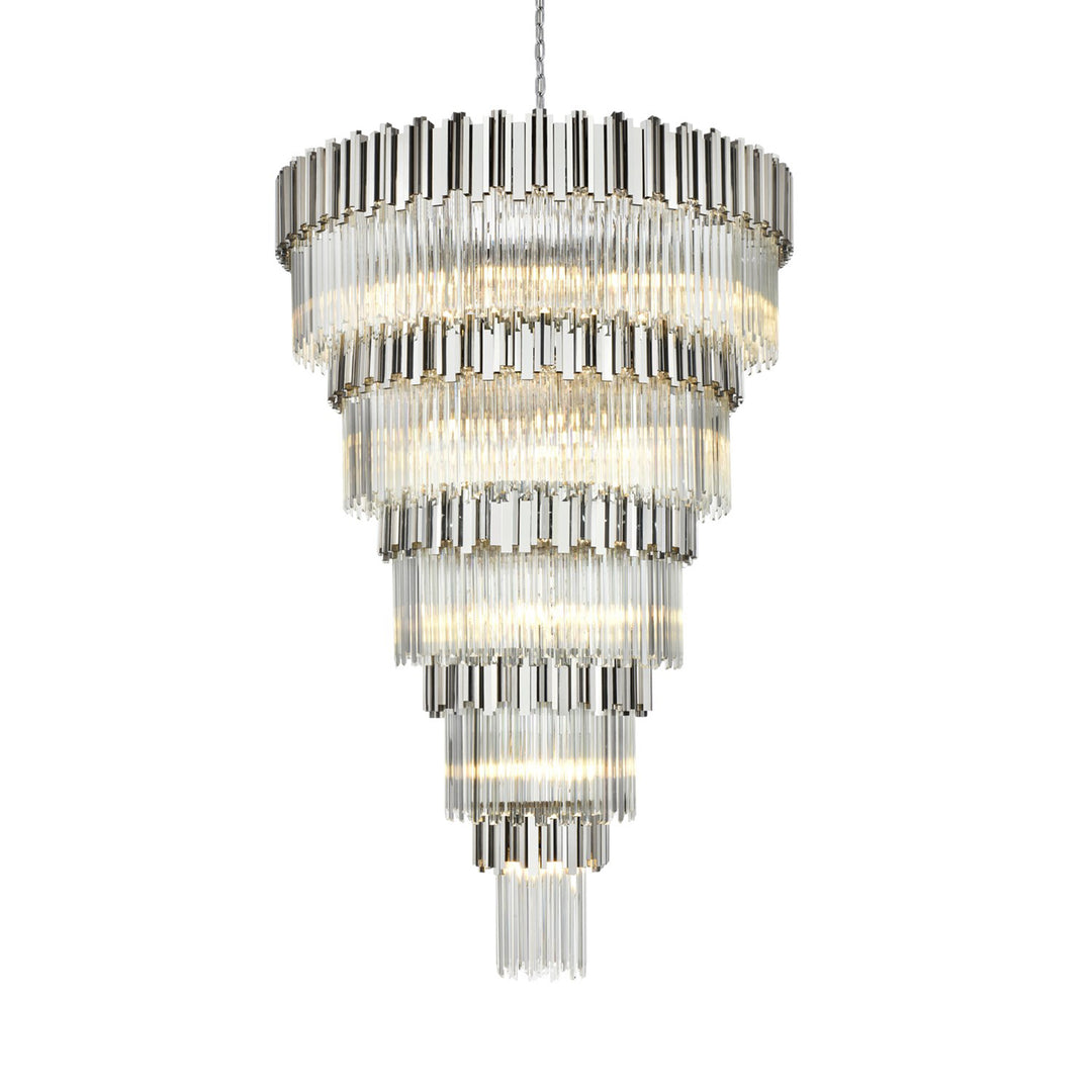 48 Inch Chandelier In Chrome - View 4 - Joshua Marshal