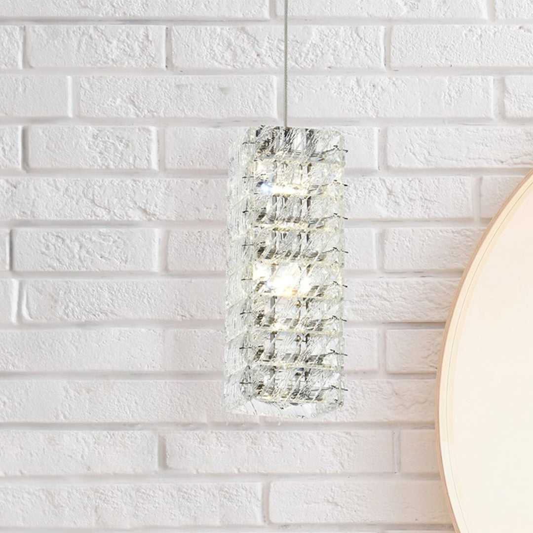 6.5 Inch Led Pendant In Chrome Chrome Finish - LIGHTING by Joshua Marshal