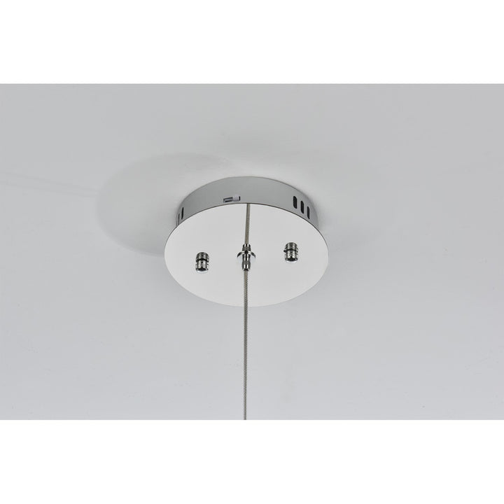 6.5 Inch Led Pendant In Chrome - View 5 - Joshua Marshal
