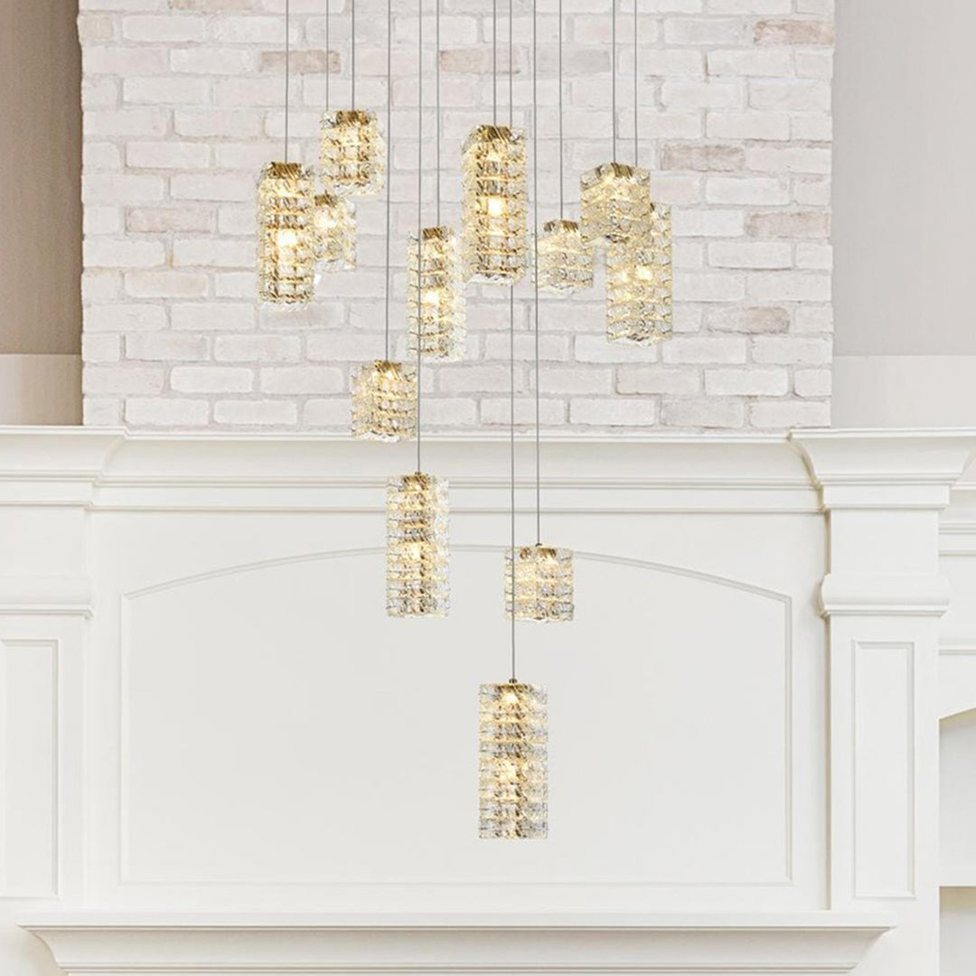 28 Inch Led Pendant In Satin Gold Satin Gold Finish - LIGHTING by Joshua Marshal