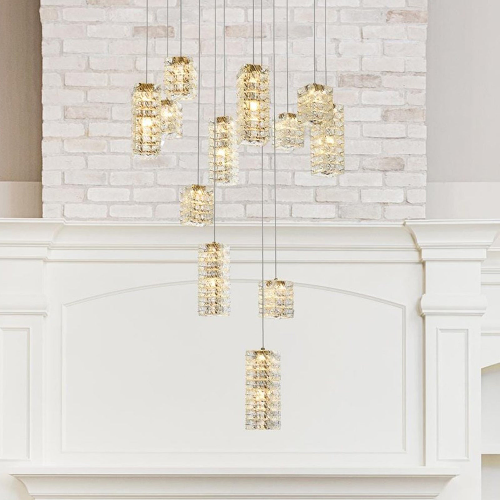 28 Inch Led Pendant In Satin Gold Satin Gold Finish - LIGHTING by Joshua Marshal
