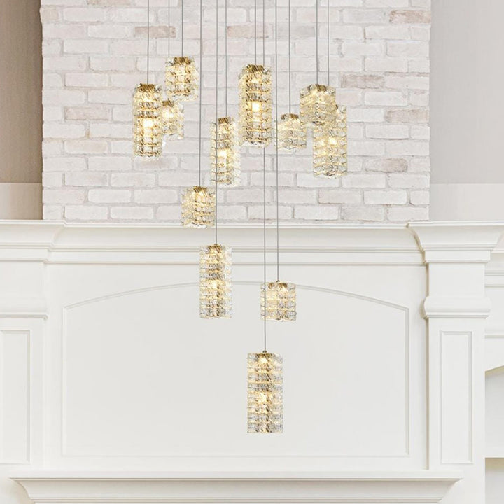 28 Inch Led Pendant In Satin Gold Satin Gold Finish - LIGHTING by Joshua Marshal
