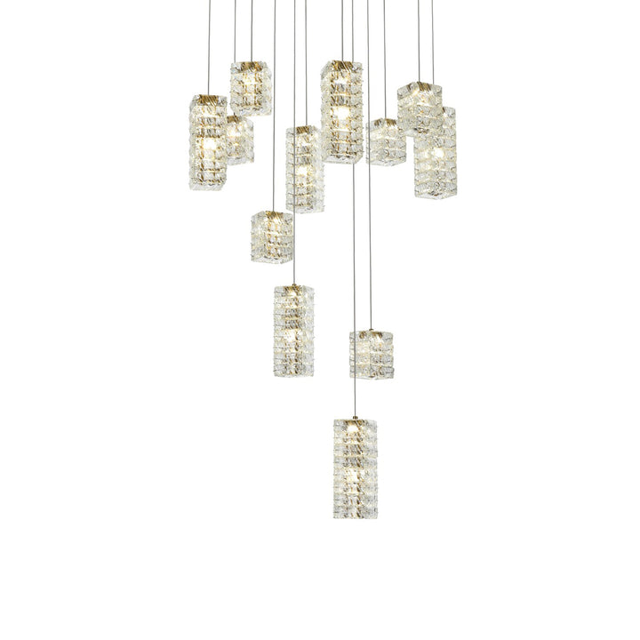 28 Inch Led Pendant In Satin Gold - View 4 - Joshua Marshal
