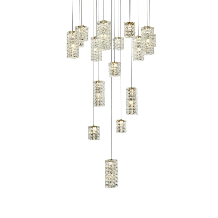 32 Inch Led Pendant In Satin Gold - View 4 - Joshua Marshal