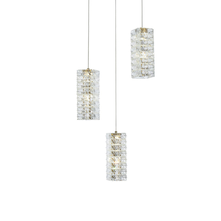 16 Inch Led Pendant In Satin Gold - View 4 - Joshua Marshal