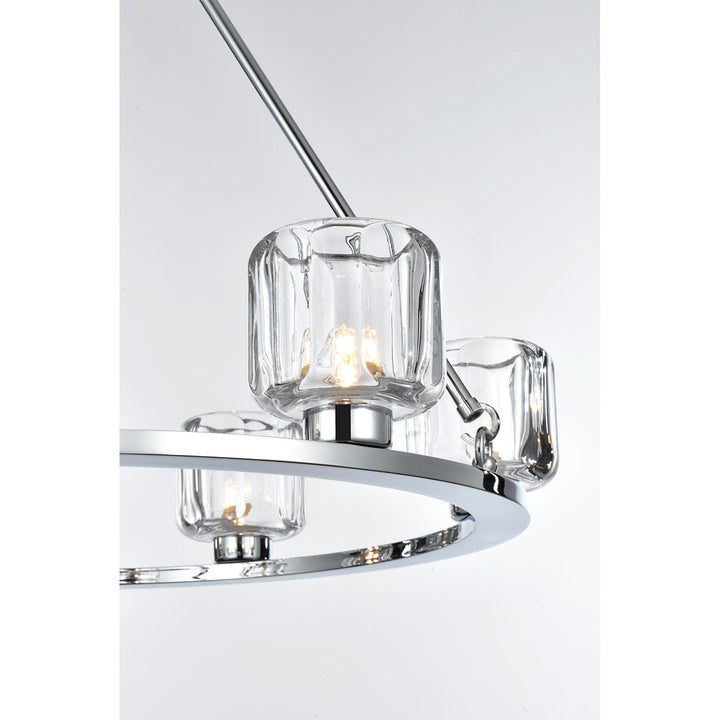26 Inch Chandelier In Chrome - View 5 - Joshua Marshal