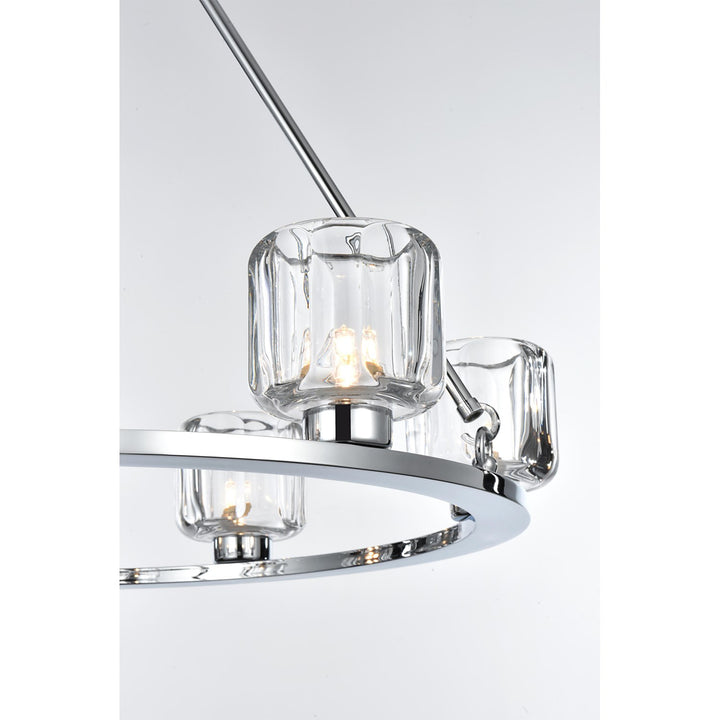 48 Inch Chandelier In Chrome - View 5 - Joshua Marshal