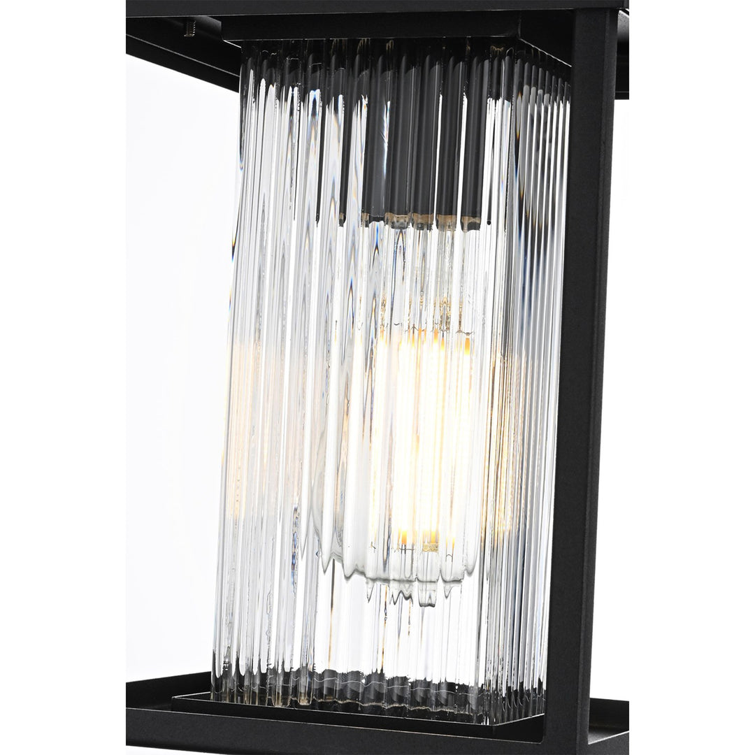 7 Inch Outdoor Pendant In Black 7 Inch Outdoor Pendant In Black - View 5 - Joshua Marshal