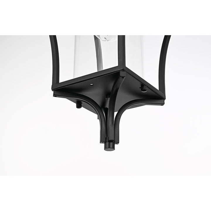 12 Inch Outdoor Wall Sconce In Black - View 6 - Joshua Marshal