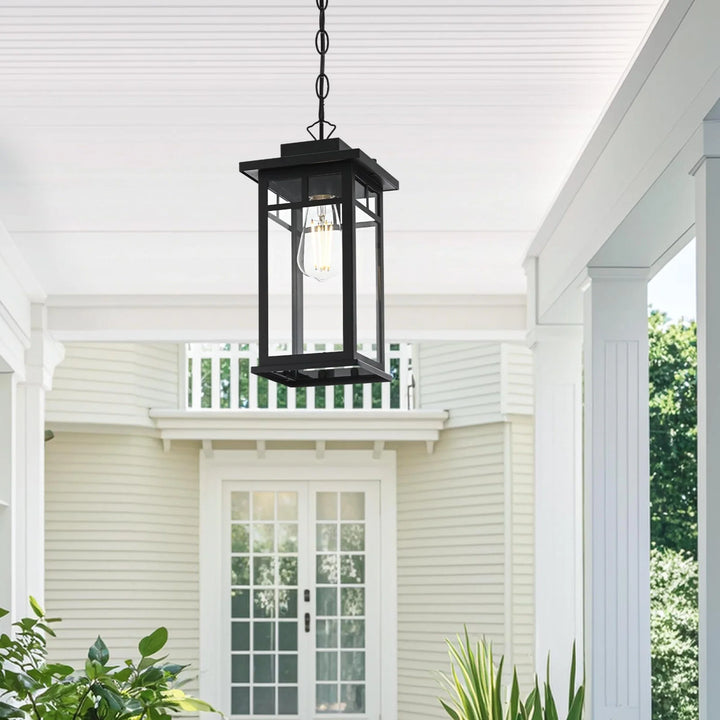 6.5 Inch Outdoor Pendant In Black - View 2 - Joshua Marshal