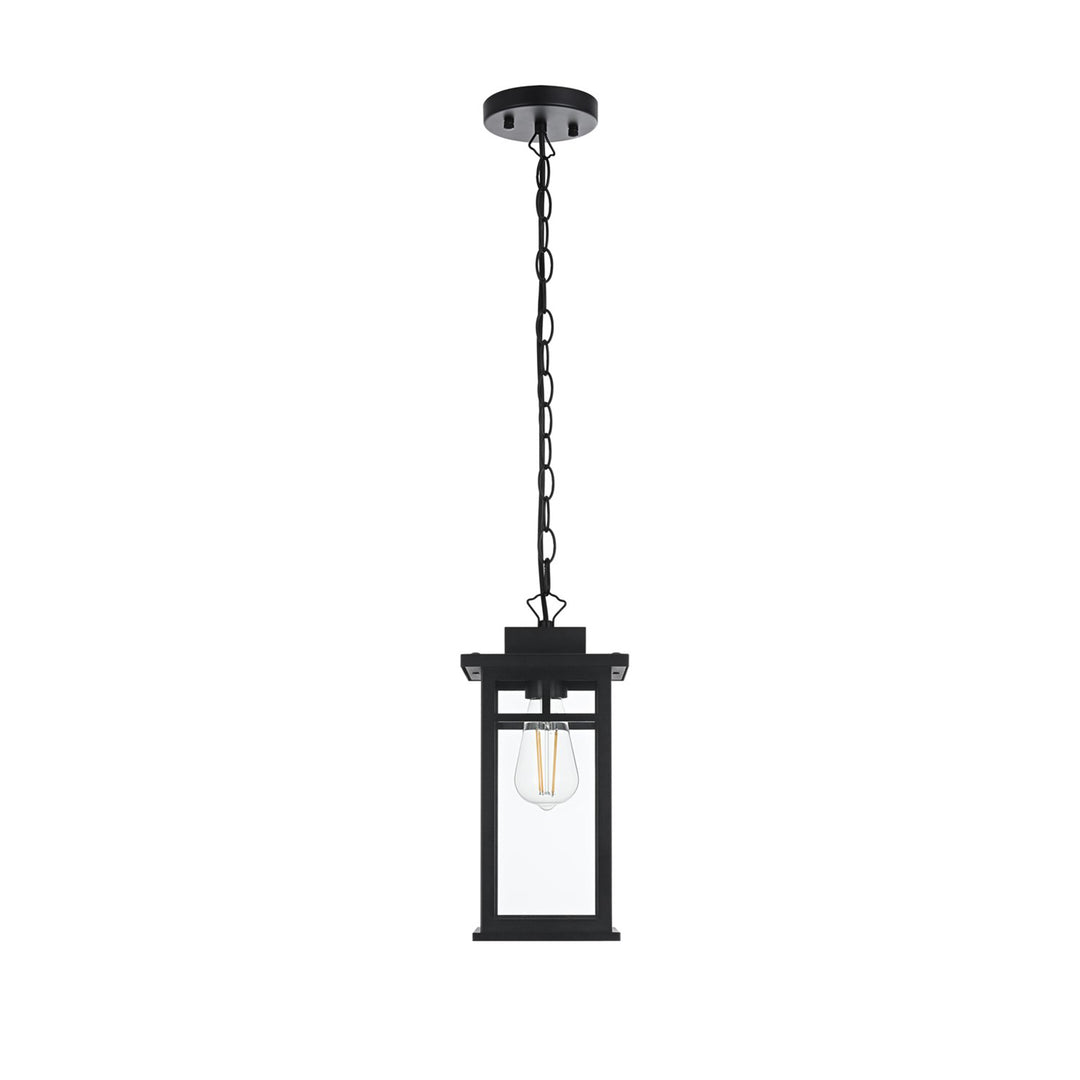 6.5 Inch Outdoor Pendant In Black - View 3 - Joshua Marshal