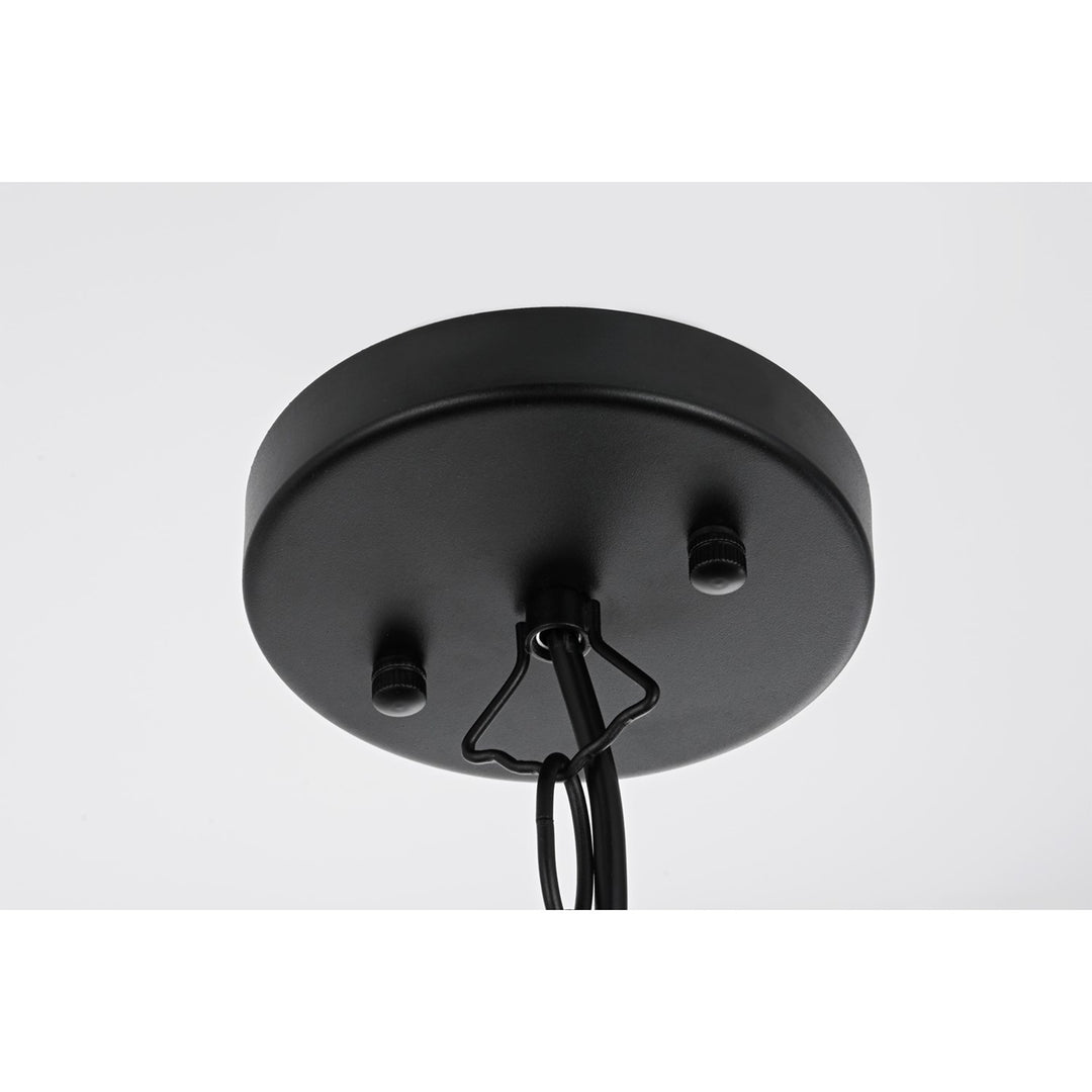 7.5 Inch Outdoor Pendant In Black - View 6 - Joshua Marshal