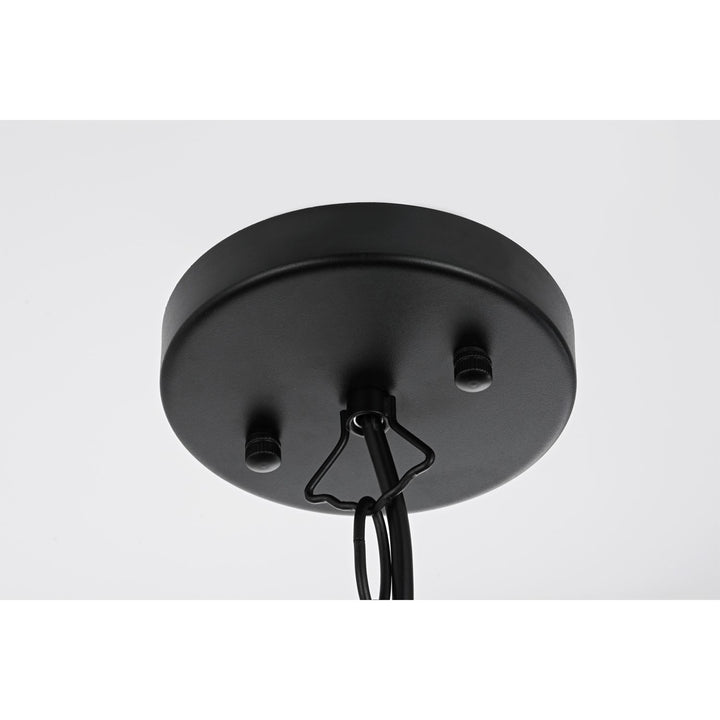 7.5 Inch Outdoor Pendant In Black - View 6 - Joshua Marshal