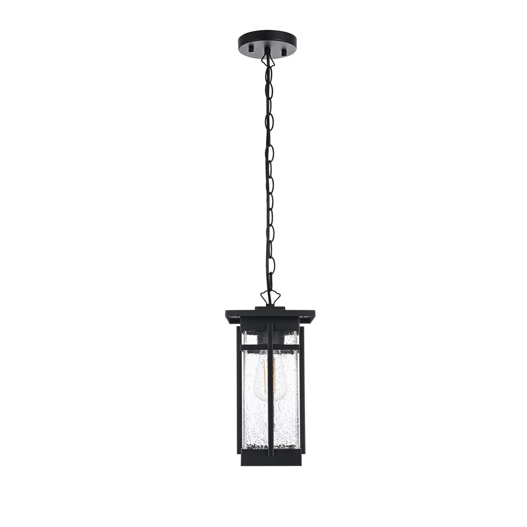6.5 Inch Outdoor Pendant In Black - View 3 - Joshua Marshal
