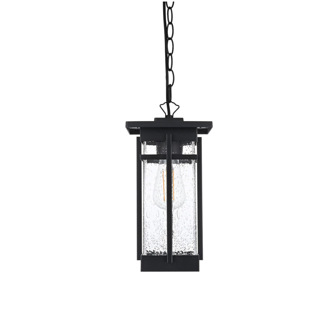 6.5 Inch Outdoor Pendant In Black - View 4 - Joshua Marshal