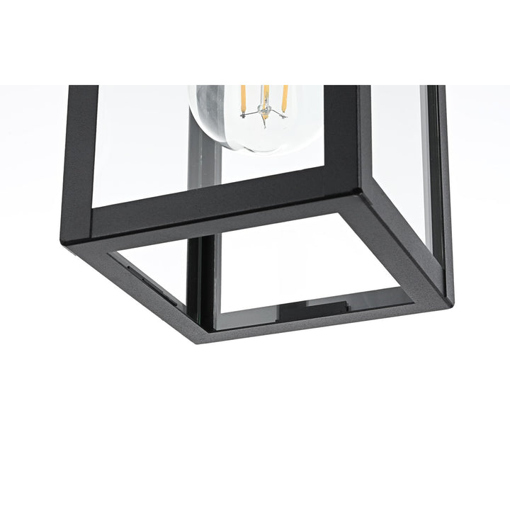6 Inch Outdoor Pendant In Black - View 5 - Joshua Marshal