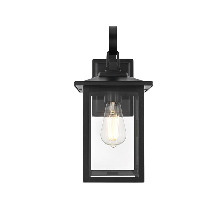 7 Inch Outdoor Wall Sconce In Black - View 3 - Joshua Marshal