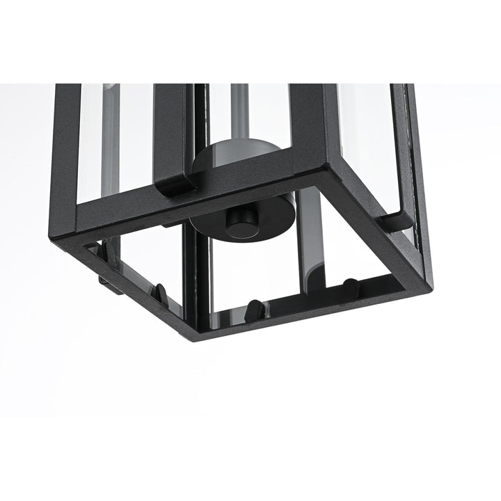9 Inch Outdoor Pendant In Black - View 6 - Joshua Marshal