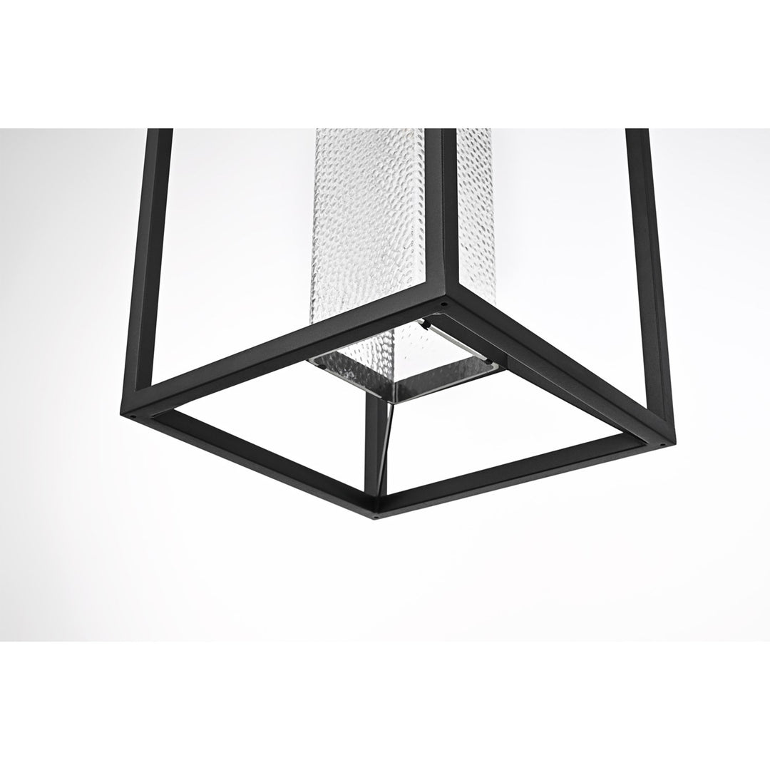 12 Inch Outdoor Wall Sconce In Black - View 6 - Joshua Marshal