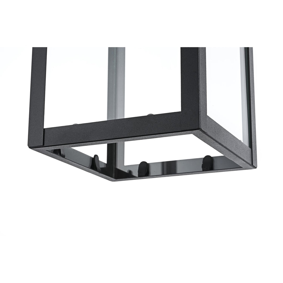 6 Inch Outdoor Pendant In Black - View 4 - Joshua Marshal