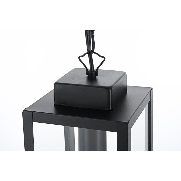 6 Inch Outdoor Pendant In Black - View 5 - Joshua Marshal