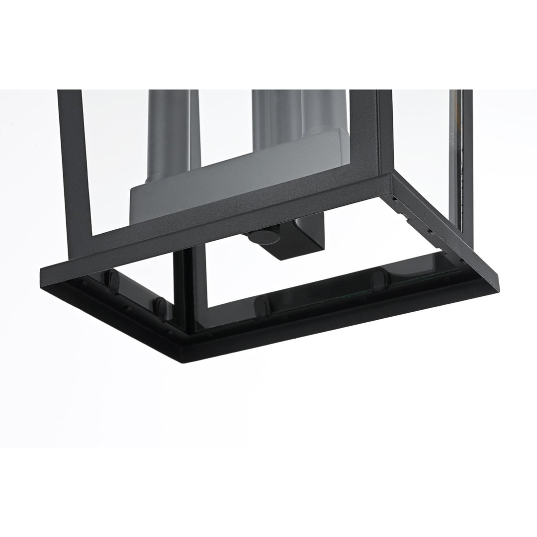 9.5 Inch Outdoor Pendant In Black - View 5 - Joshua Marshal