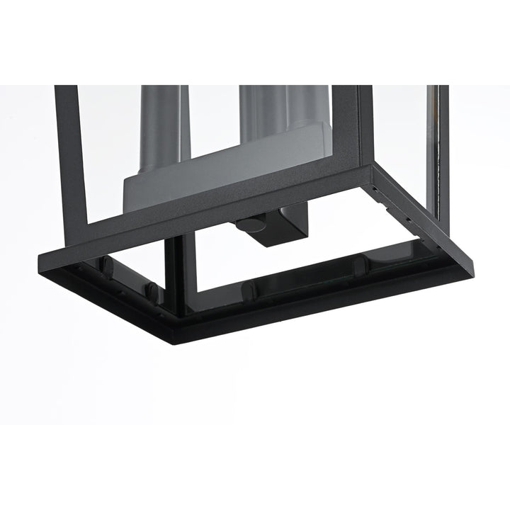 9.5 Inch Outdoor Pendant In Black - View 5 - Joshua Marshal