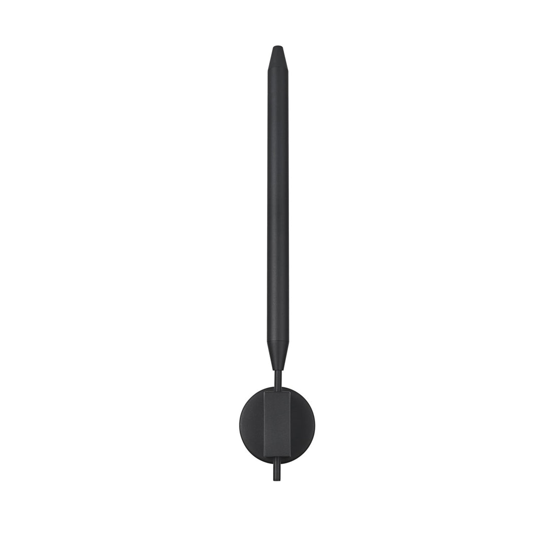 5 Inch Outdoor Wall Sconce In Black - View 3 - Joshua Marshal