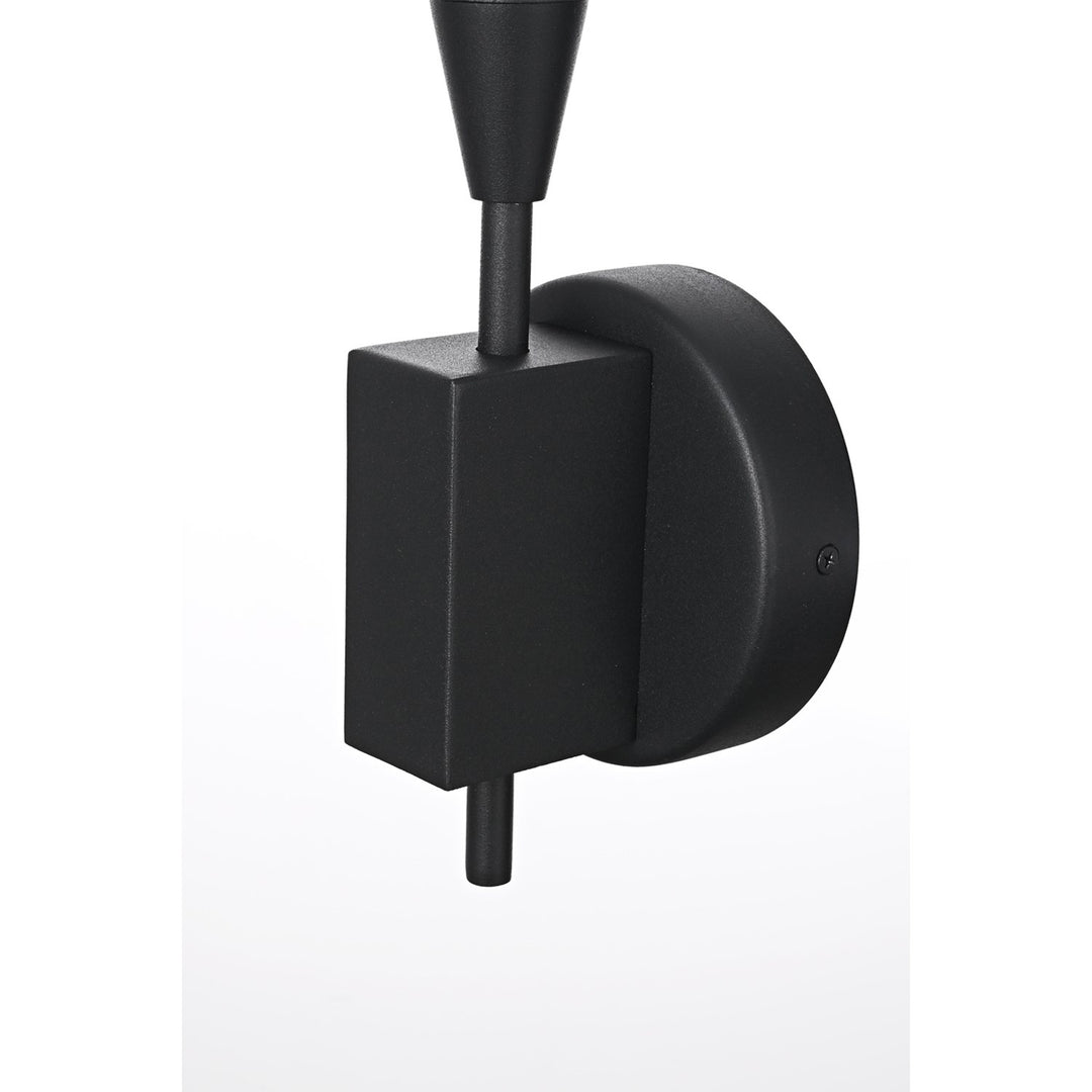 5 Inch Outdoor Wall Sconce In Black - View 6 - Joshua Marshal